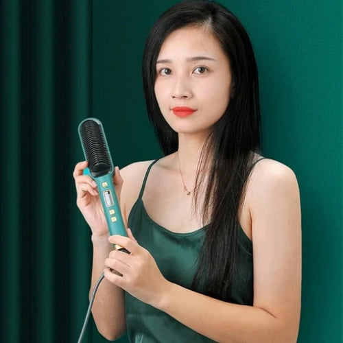 2-in-1 Hair Straightening Comb