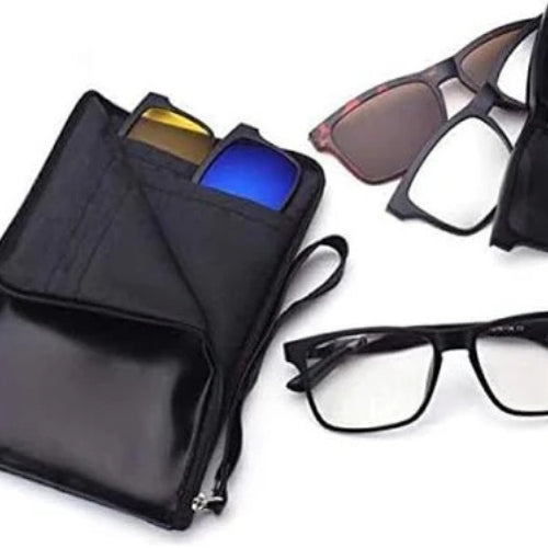 5-in-1 Magnetic Lens Sunglasses