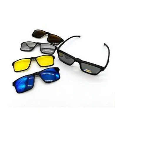 5-in-1 Magnetic Lens Sunglasses