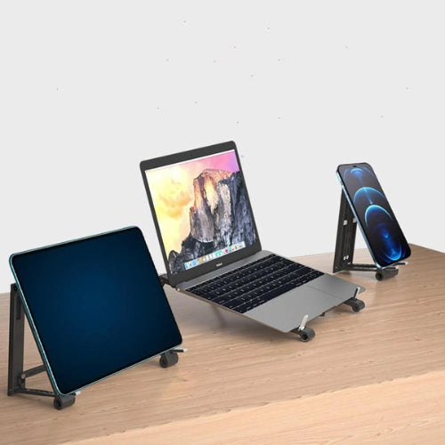 3-in-1 Adjustable Foldable Laptop Stand