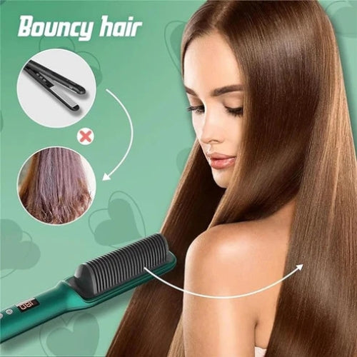 2-in-1 Hair Straightening Comb